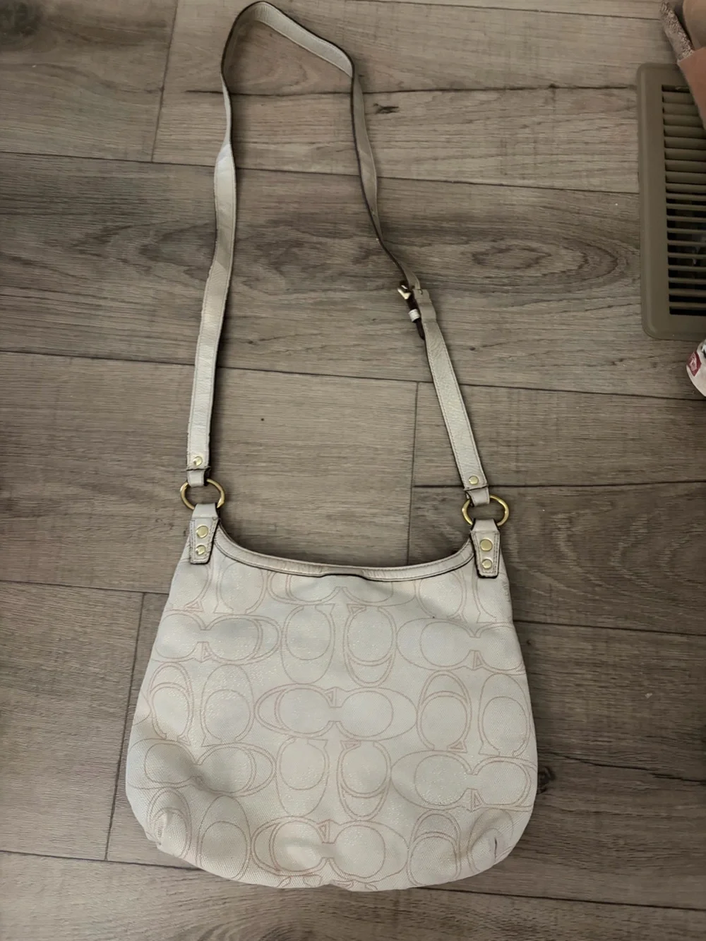 Authentic Vintage Coach Bag: Project Bag